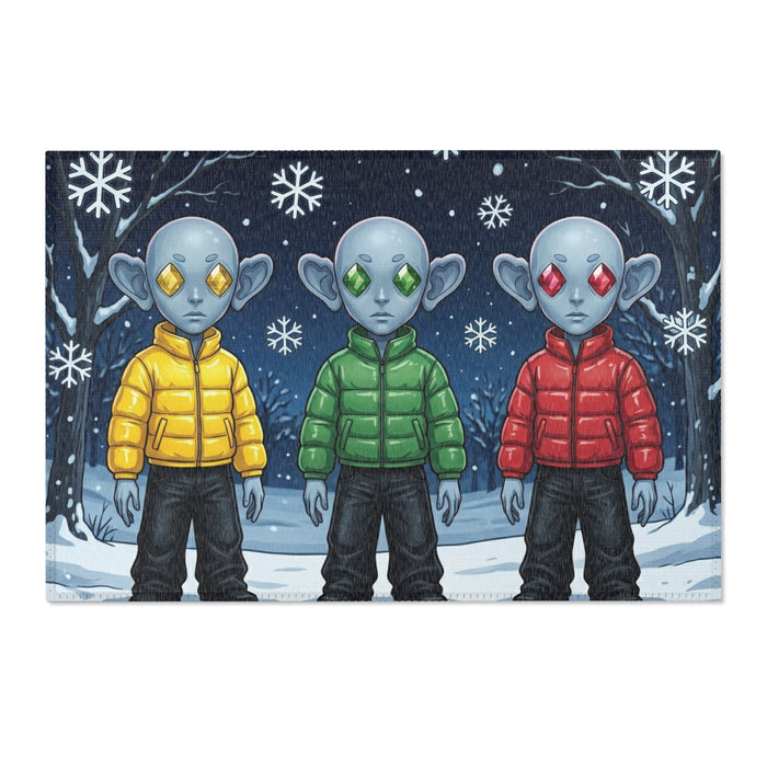 Snow Fall Rug
