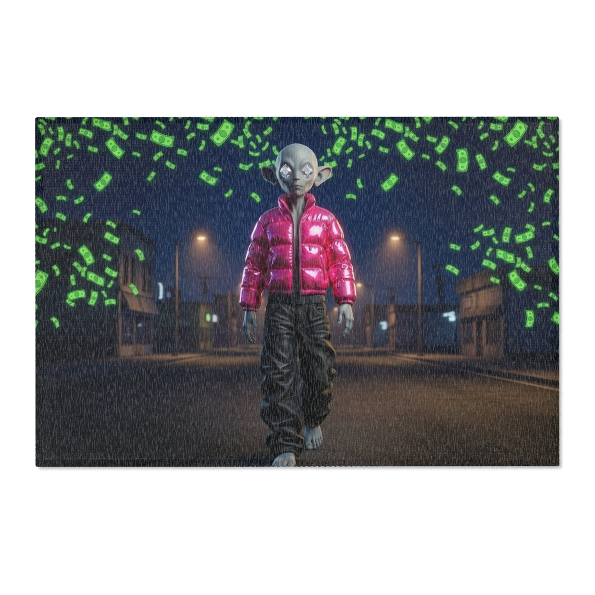 Money Rain Rug